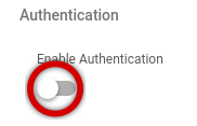 Authentication Switch