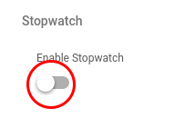 Stopwatch Switch